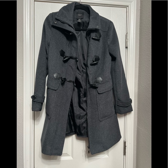 Forever 21 Funnel Neck Toggle Duster - Picture 13 of 16